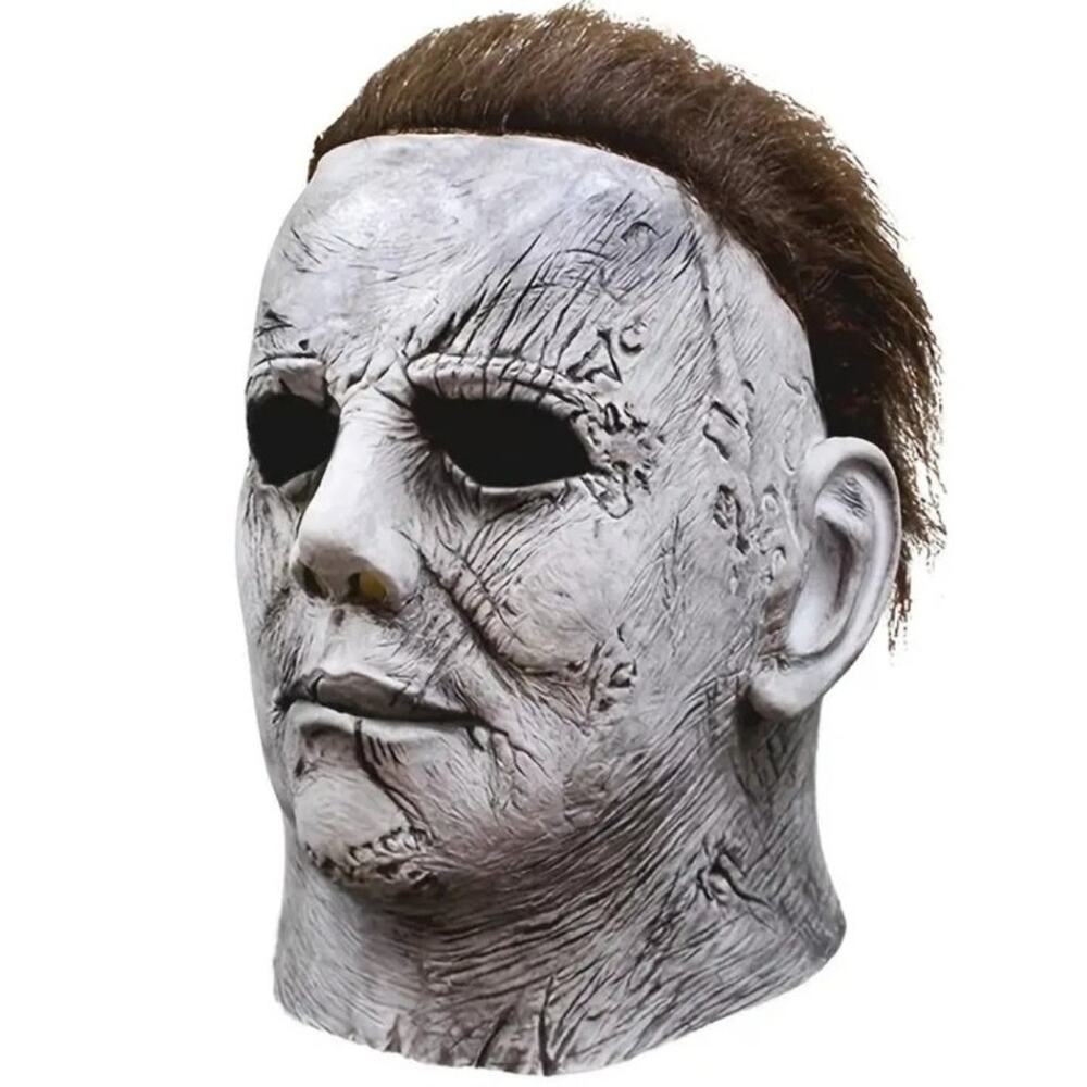 Michael Myers Halloween Mask Full Size High Quality Rubber Mask Spooky Scary